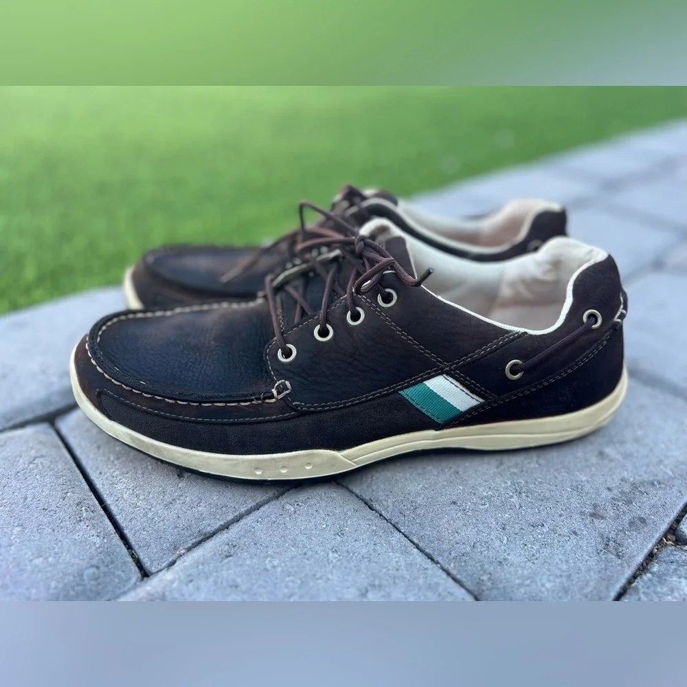 Timberland Earthkeepers Shoes Mens Size 12 Boat Brown Leather‎